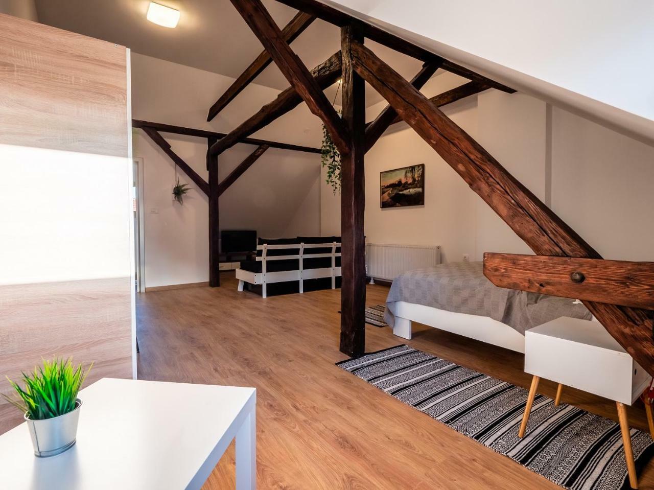 Eva Rooms & Studio Apartment カルロヴァッツ エクステリア 写真